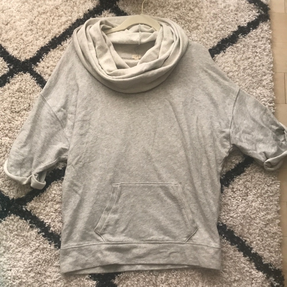 J. Crew Chunky Cowl Neck Pullover